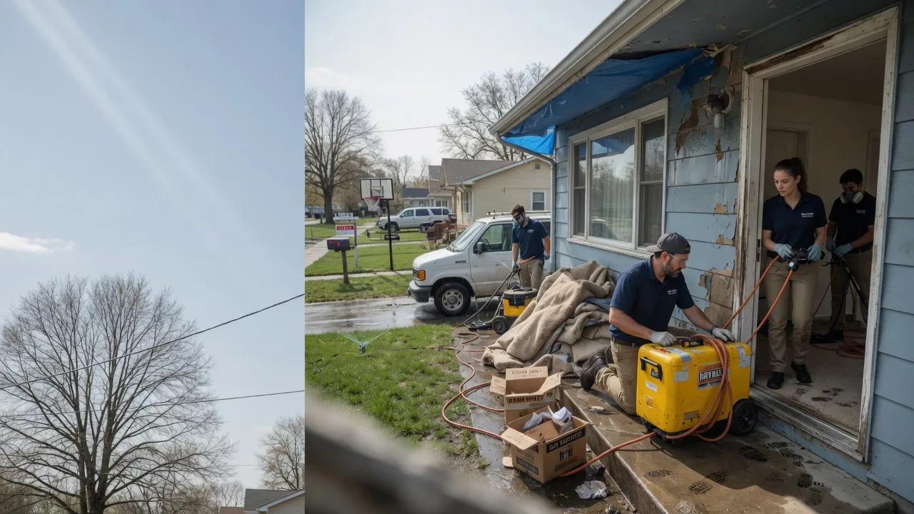 Basement Flood Cleanup in Elk City, KS near me